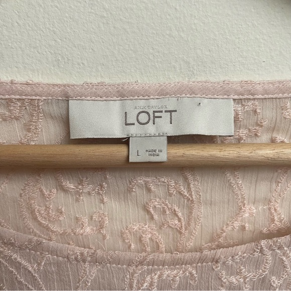 Loft Blush Pink Long Sleeve - Picture 3 of 11
